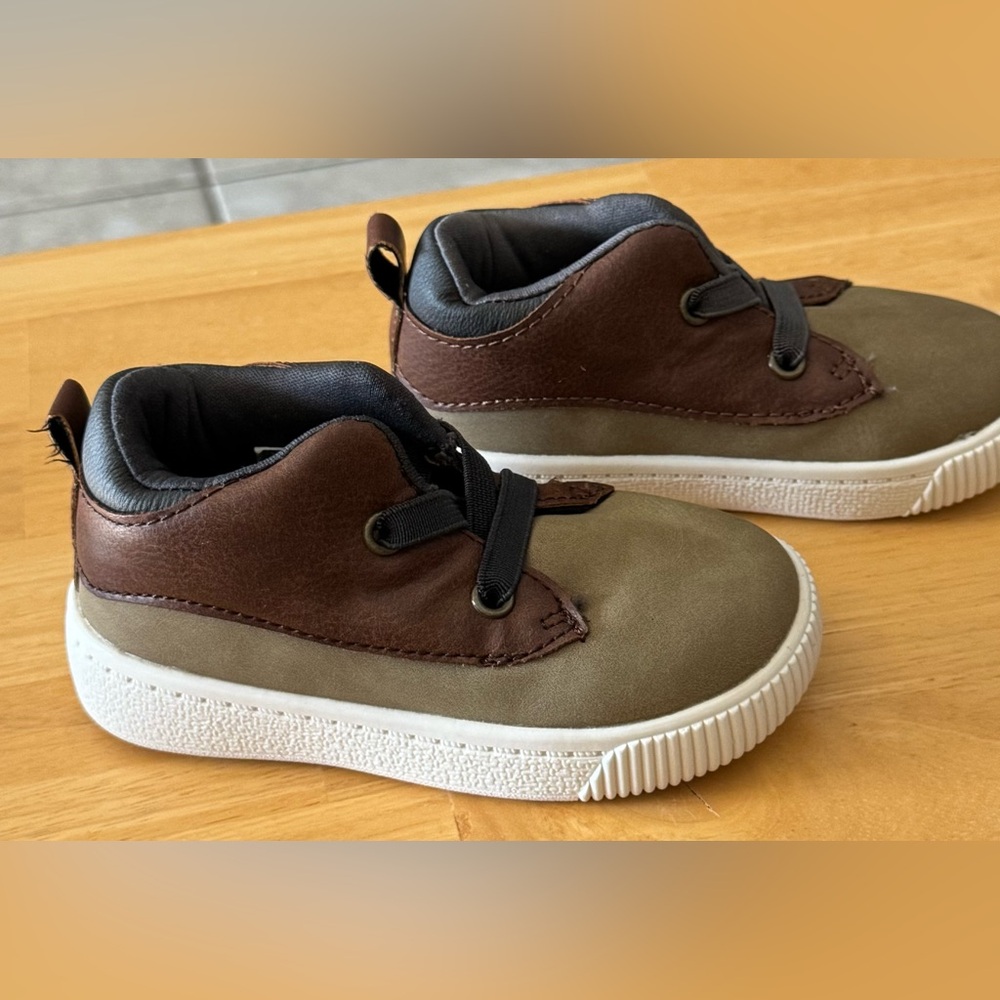 Carters infant high top sneakers.